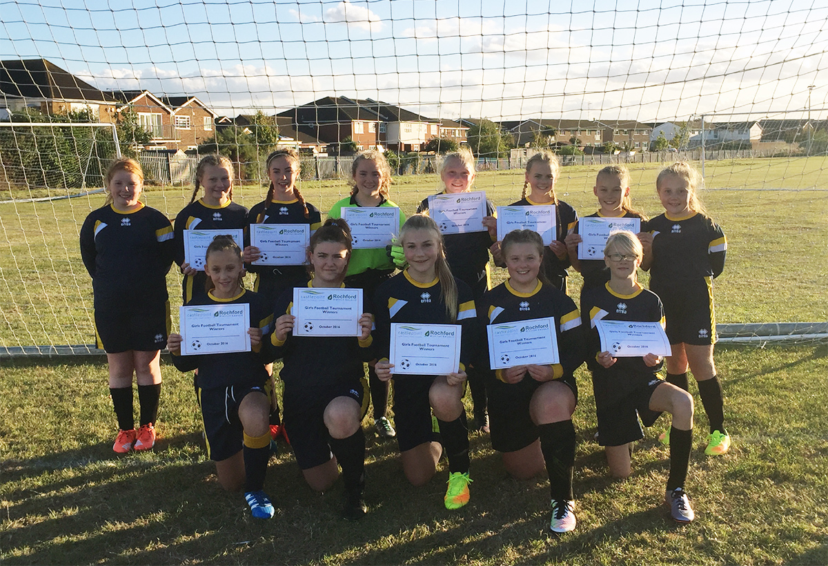 Castle Point and Rochford Girls’ District Football
