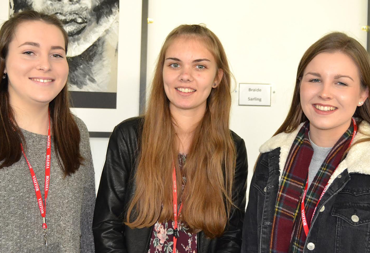 Former Pupils Come Back to Help Out...
